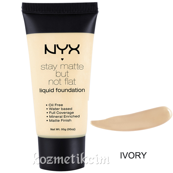 NYX Stay Matte But Not Flat Fondöten Ivory