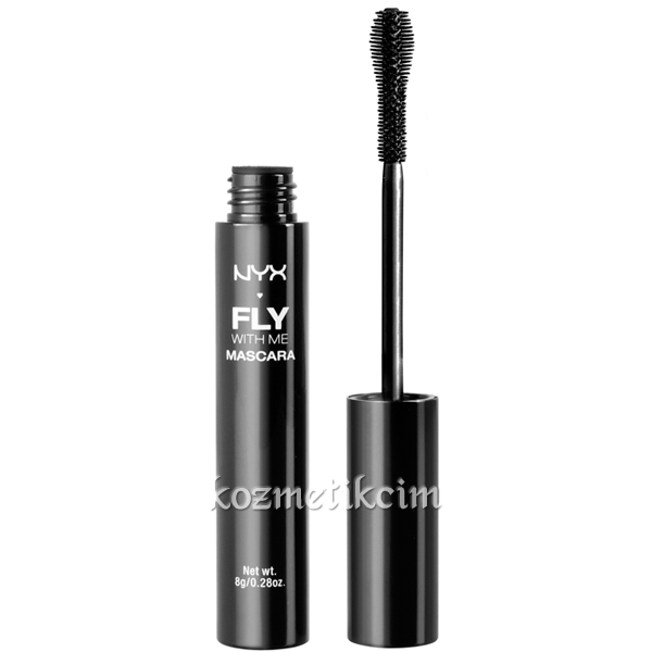 NYX Fly With Me Maskara - Siyah