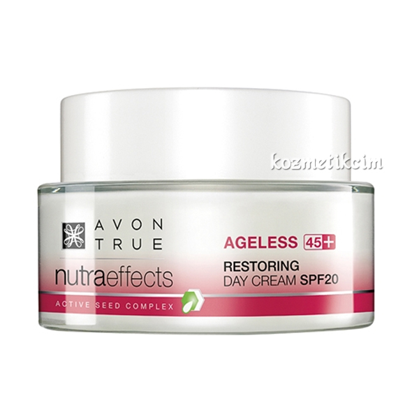 AVON True Nutra Effects Ageless Restoring Olgun Ciltler için Gündüz Kremi SPF20