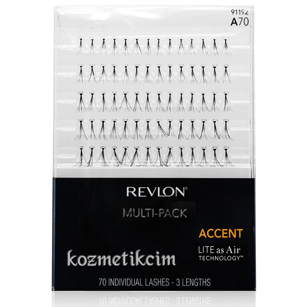 Revlon Multi Pack Tekli Çeşitli Boy Takma Kirpik A70 - 91192