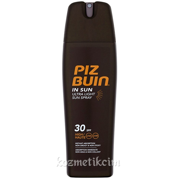 Piz Buin Ultra Hafif Güneş Spreyi SPF 30 200 ml