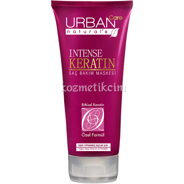 Urban Care Natural's Intense Keratin Yoğun Hasar Onarıcı Saç Bakım Maskesi