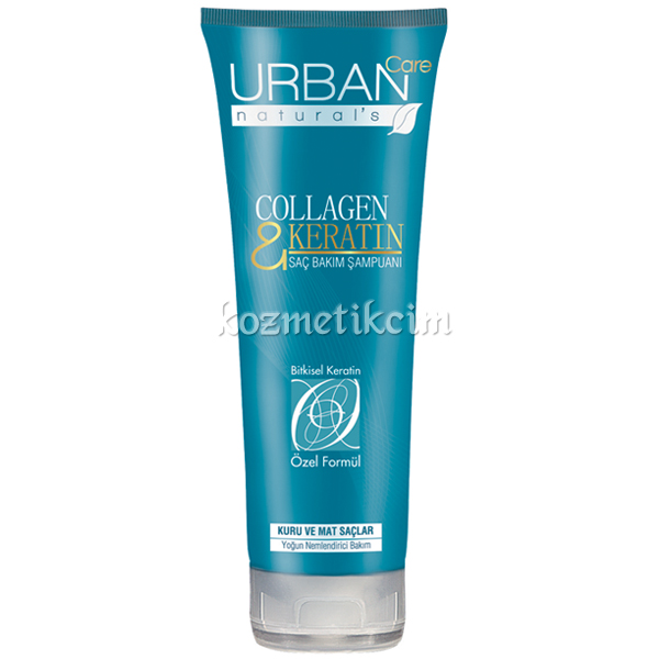 Urban Care Natural's Collagen & Keratin Yoğun Nemlendirici Saç Bakım Şampuanı