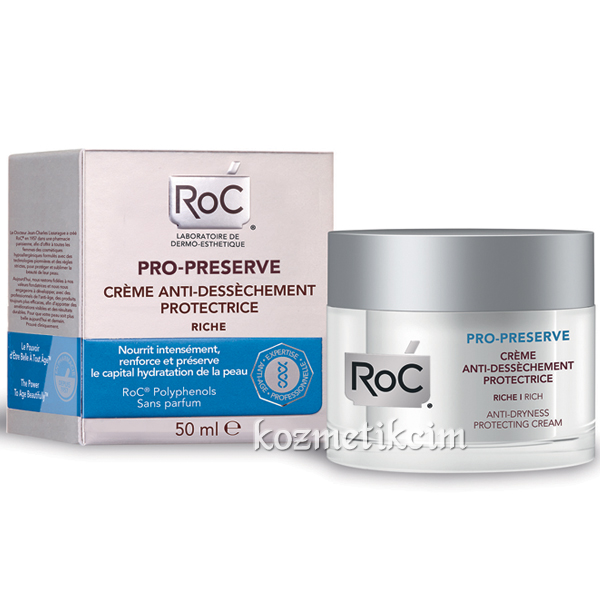RoC Pro-Preserve Kuruluk Karşıtı Koruyucu Bakım Kremi - Zengin Formül