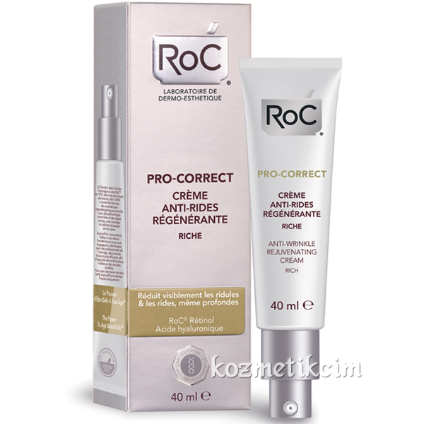 RoC Pro-Correct Kırışık Karşıtı Canlandırıcı Yoğun Bakım Kremi