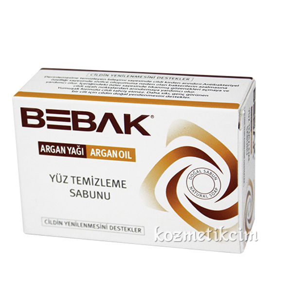 Bebak Arğan Yağlı Yüz Temizleme Sabunu 125 gr