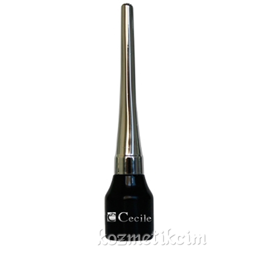 Cecile Matte Black Dipliner Siyah