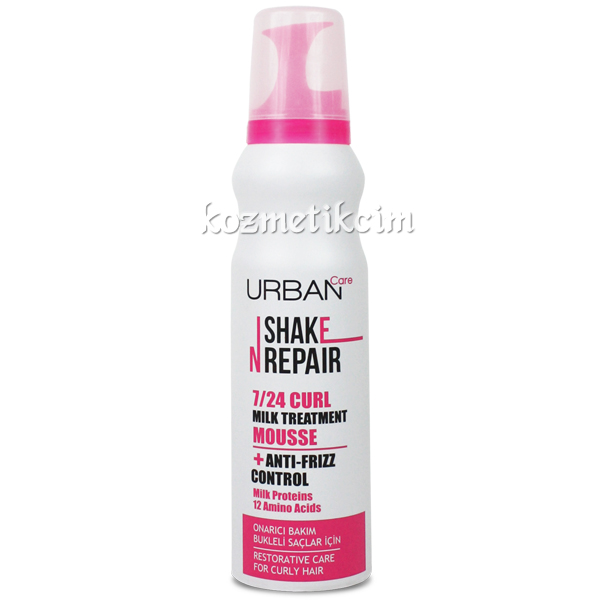 Urban Care Shake N Repair Curl Milk Treatment Bukleli Saçlar İçin Onarıcı Köpük