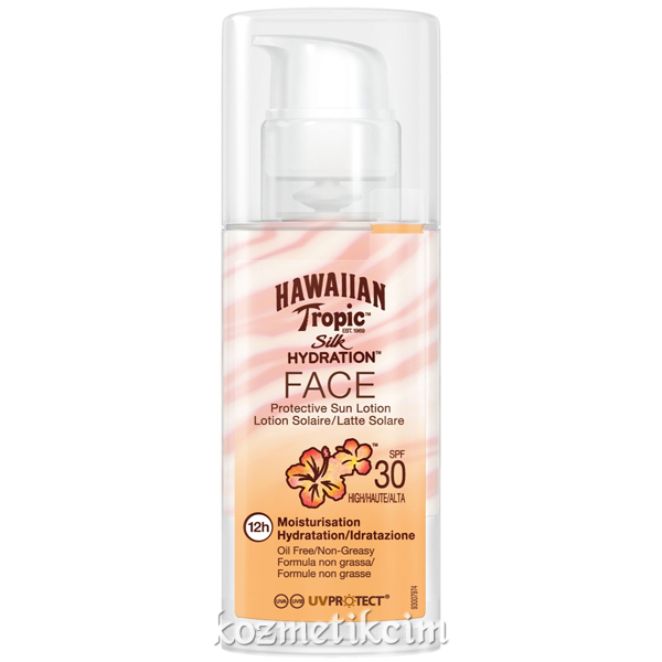 Hawaiian Tropic Silk Hydration Face Koruyucu Güneş Losyonu Yüz SPF 30 50 ml