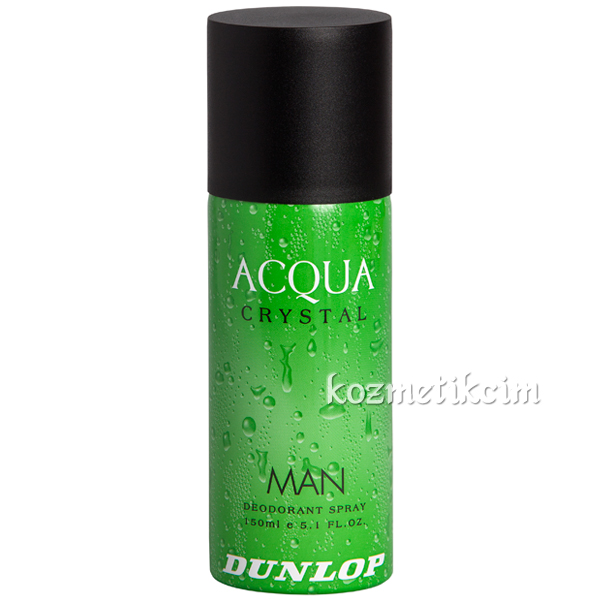 Dunlop Acqua Crystal Deodorant Spray 150 ml