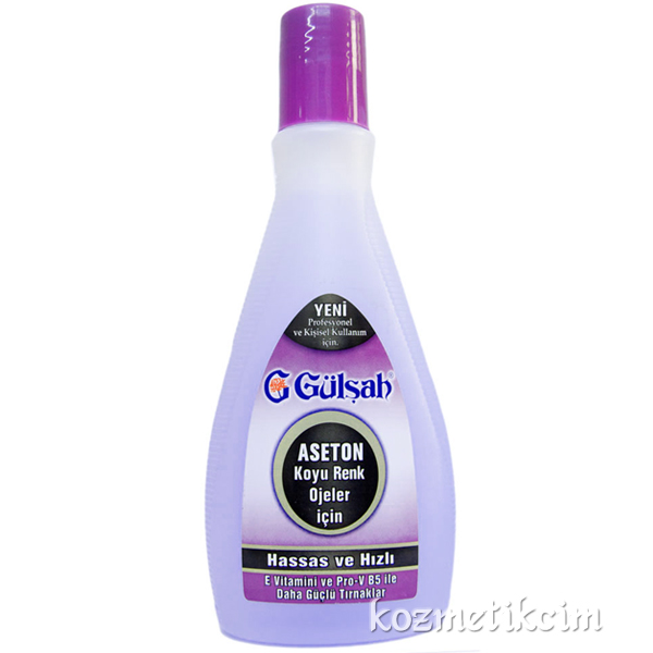 Gülşah Koyu Renk Ojeler İçin Aseton 175 ml