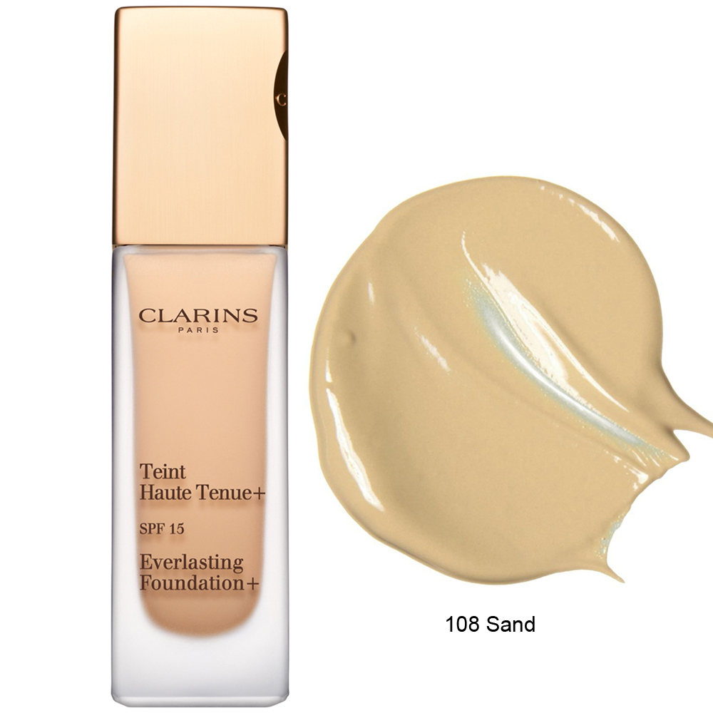Clarins Everlasting Foundation  SPF 15 108 Sand