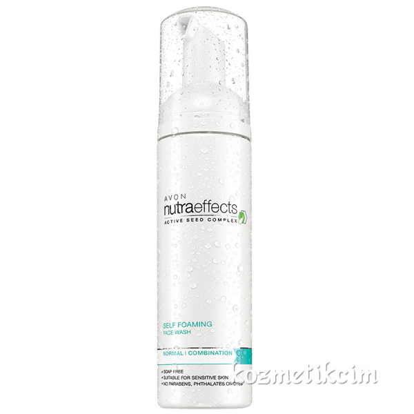 AVON Nutra Effects Normal ve Karma Ciltler için Köpük Temizleyici - 150ml