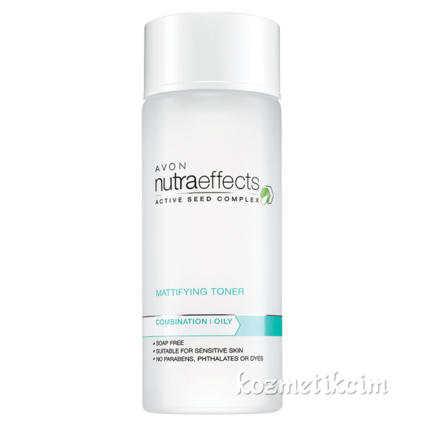 AVON Nutra Effects Karma ve Yağlı Ciltler için Matlaştırıcı Tonik - 200ml