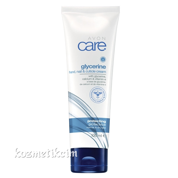 AVON Care Gliserin, Kalsiyum ve E Vitamini İçeren El Kremi - 100 ml