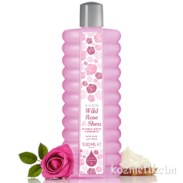 AVON Bubble Bath Gül Shea Aromalı ve E Vitaminli Banyo Köpüğü - 500 ml