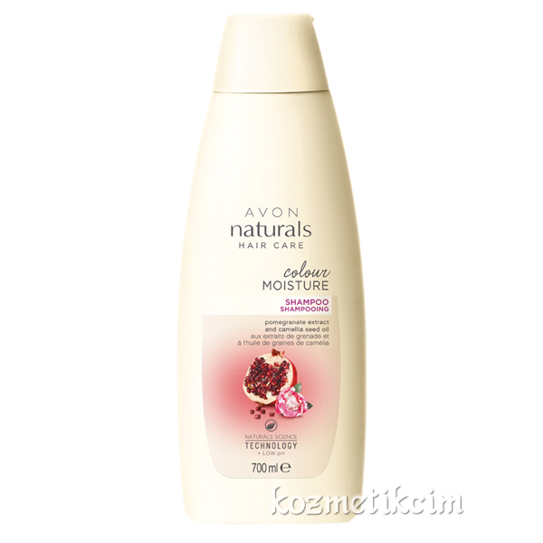 AVON Naturals Nar Özü ve Kamelya Yağı İçeren Şampuan 700 ml
