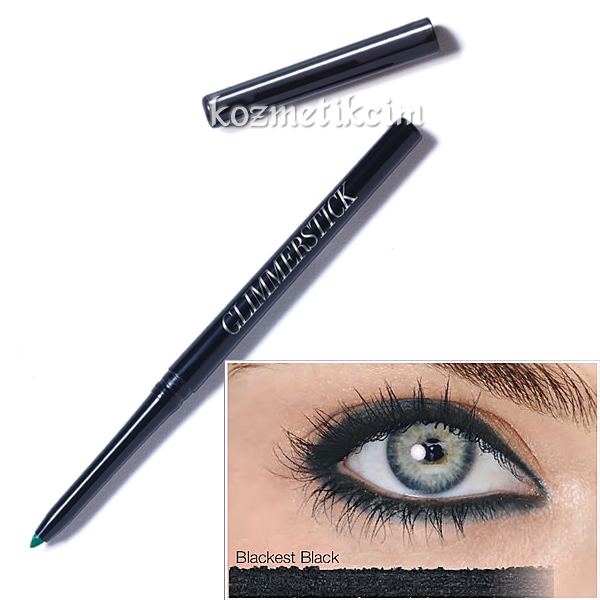 AVON Glimmerstick Açılıp Kapanabilen Göz Kalemi Blackest Black