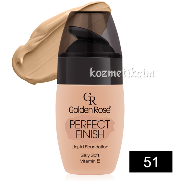 Golden Rose Perfect Finish Liquid Fondöten 51