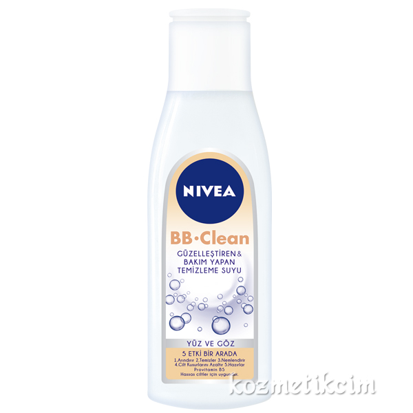 Nivea BB Clean Güzelleştiren ve Bakım Yapan Temizleme Suyu
