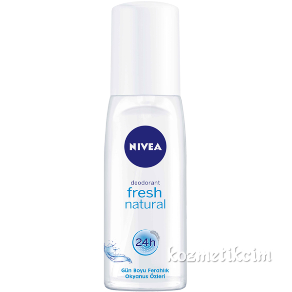 Nivea Deodorant Fresh Natural Pompalı Sprey 75 ml