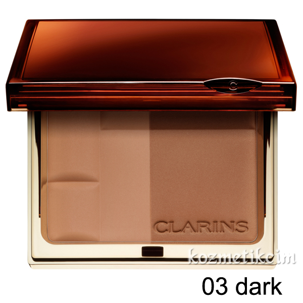 Clarins Bronzing Duo Powder Compact Bronzlaştırıcı Pudra 03 dark