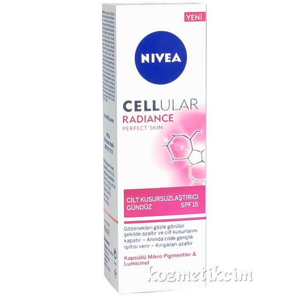 Nivea Cellular Radiance Cilt Kusursuzlaştırıcı Gündüz Kremi SPF 15