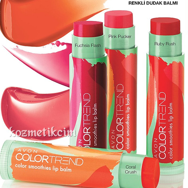 AVON Color Trend Colour Smoothies Dudak Balmı