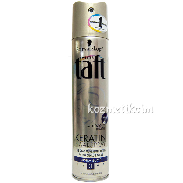 Taft Keratin 48 Mükemmel Tutuş Ultra Güçlü Saç Spreyi