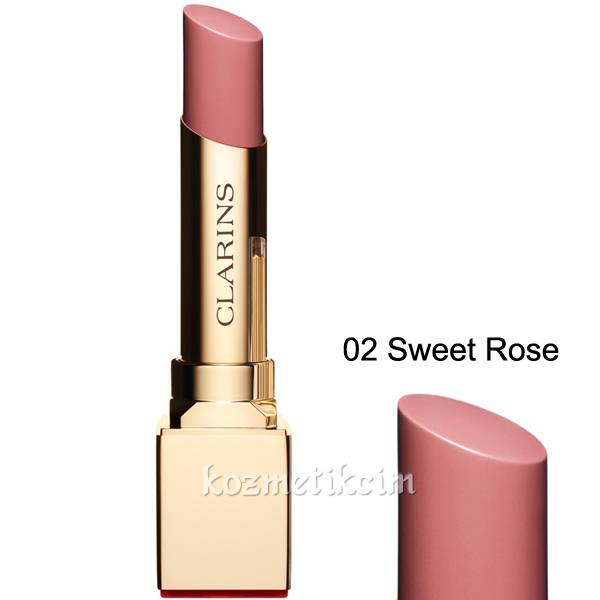 Clarins Rouge Eclat 02 Sweet Rose
