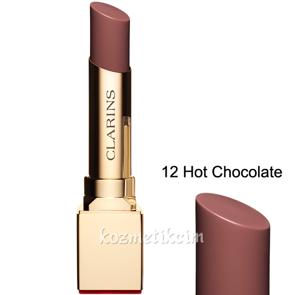 Clarins Rouge Eclat 12 Hot Chocolate