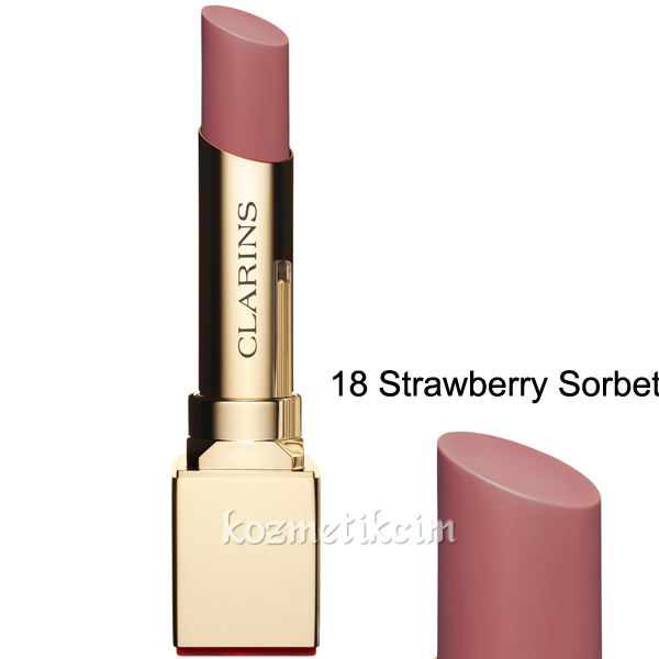 Clarins Rouge Eclat 18 Strawberry Sorbet