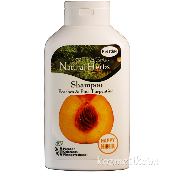 Natural Herbs Şeftali & Çam Terebentin Şampuan