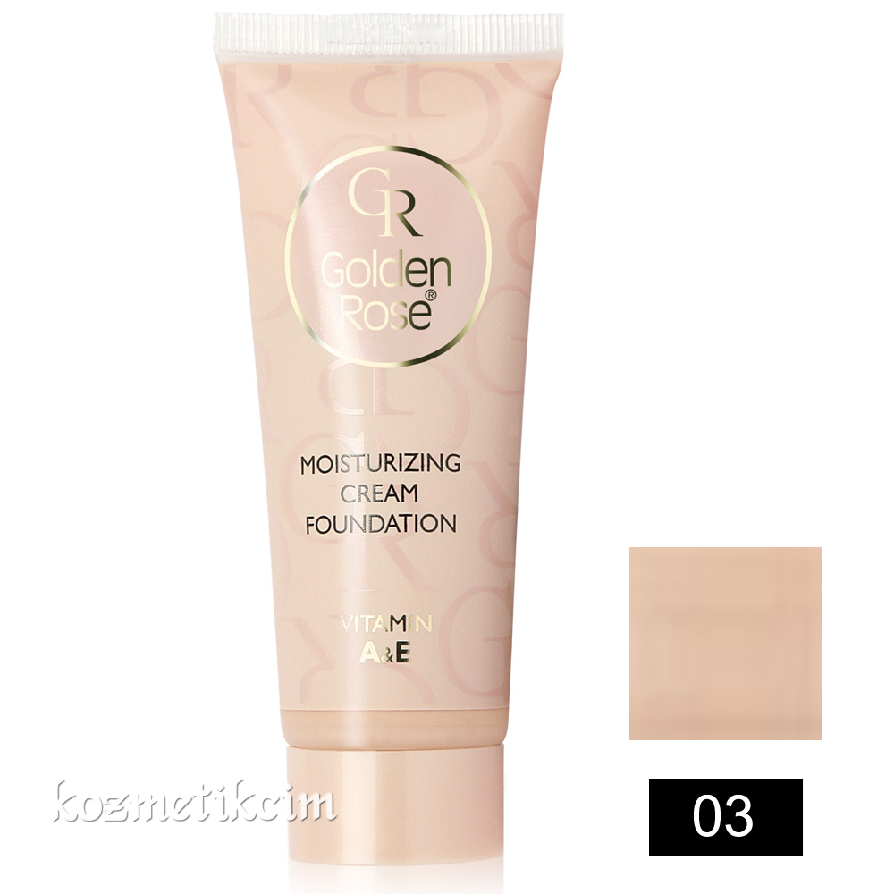 Golden Rose Moisturizing Cream Foundation 03