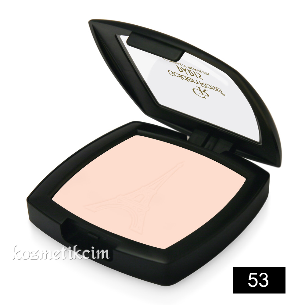 Golden Rose Paris Compact Powder Pudra 53