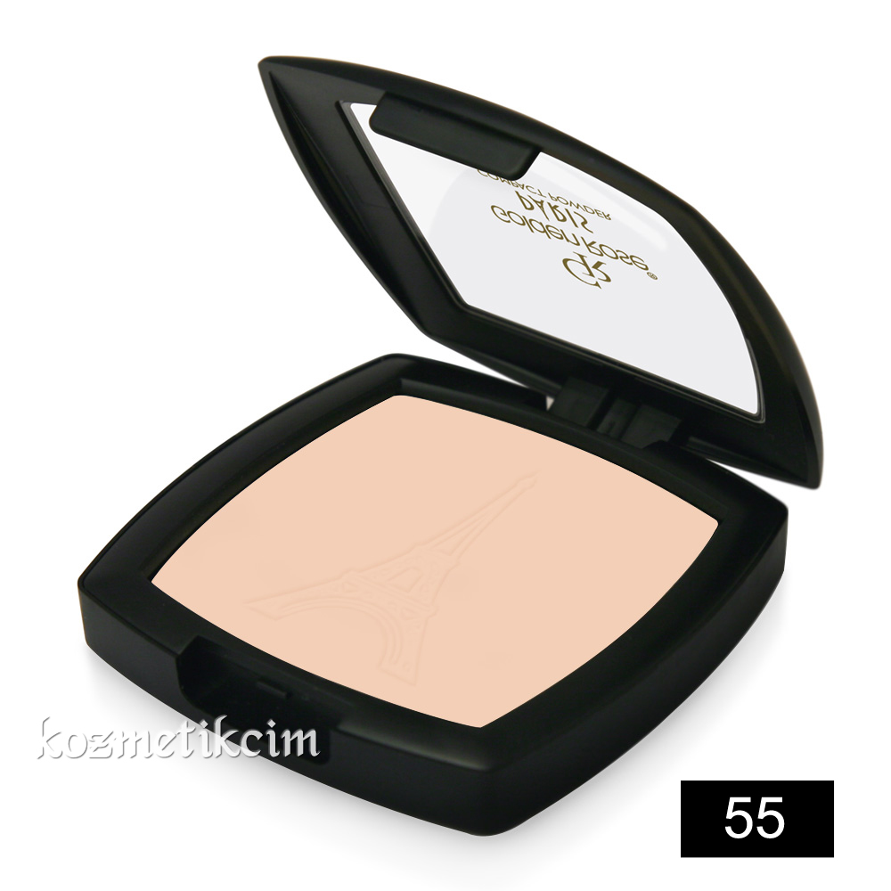 Golden Rose Paris Compact Powder Pudra 55