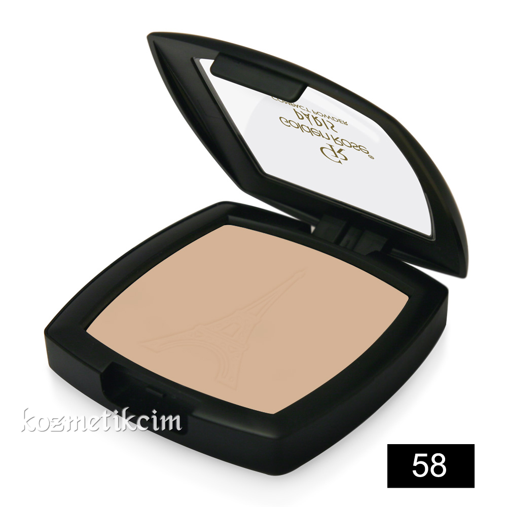 Golden Rose Paris Compact Powder Pudra 58