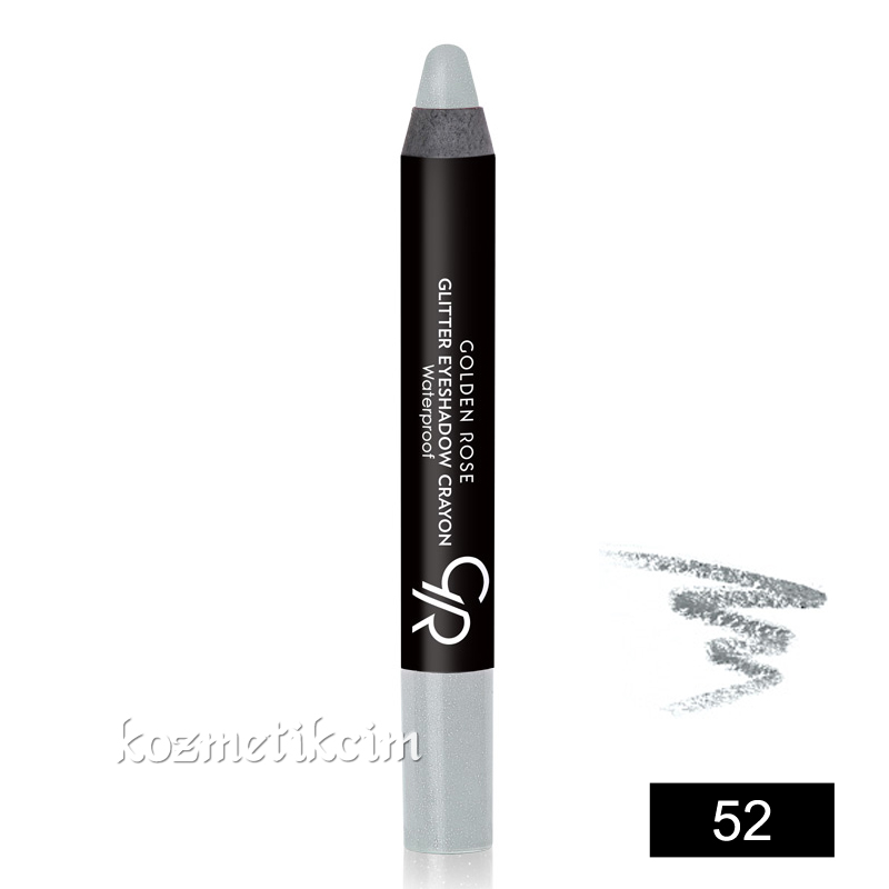 Golden Rose Glitter Eyeshadow Crayon Waterproof Kalem Far 52
