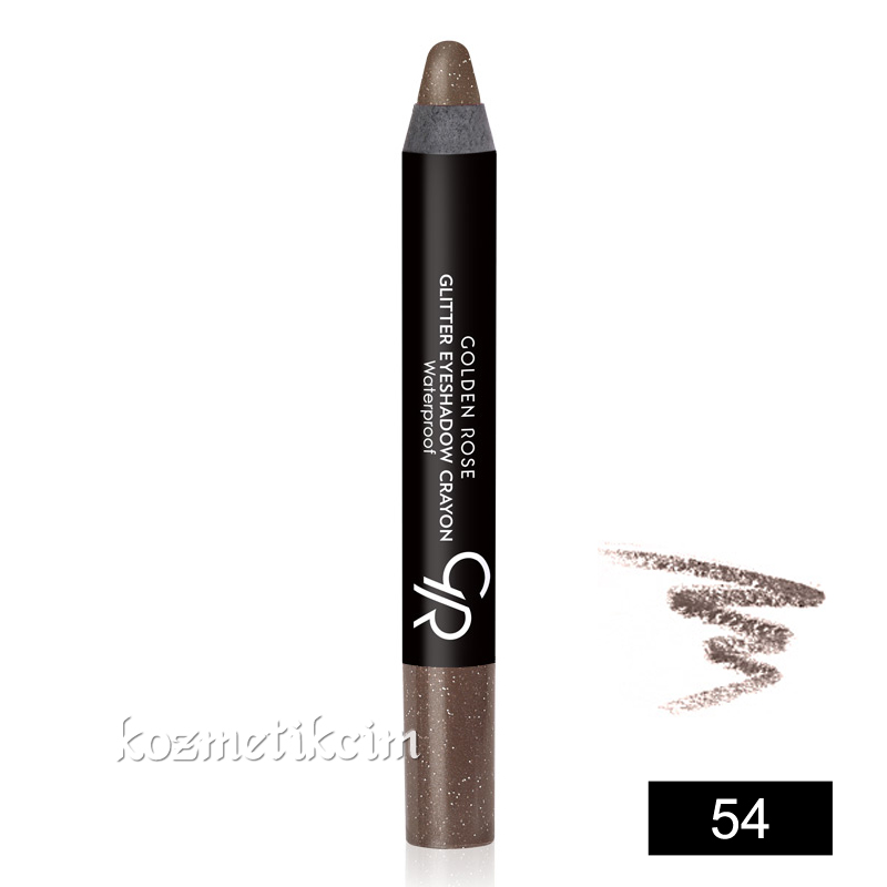 Golden Rose Glitter Eyeshadow Crayon Waterproof Kalem Far 54