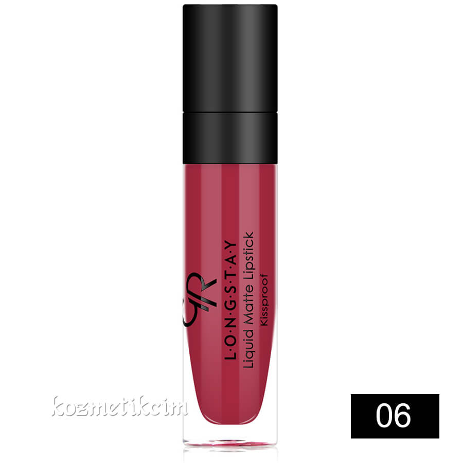 Golden Rose Longstay Liquid Matte Lipstick 06