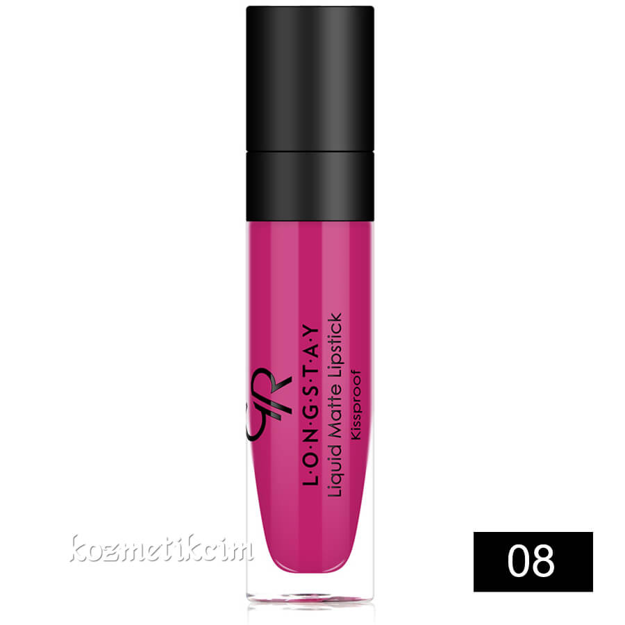 Golden Rose Longstay Liquid Matte Lipstick 08