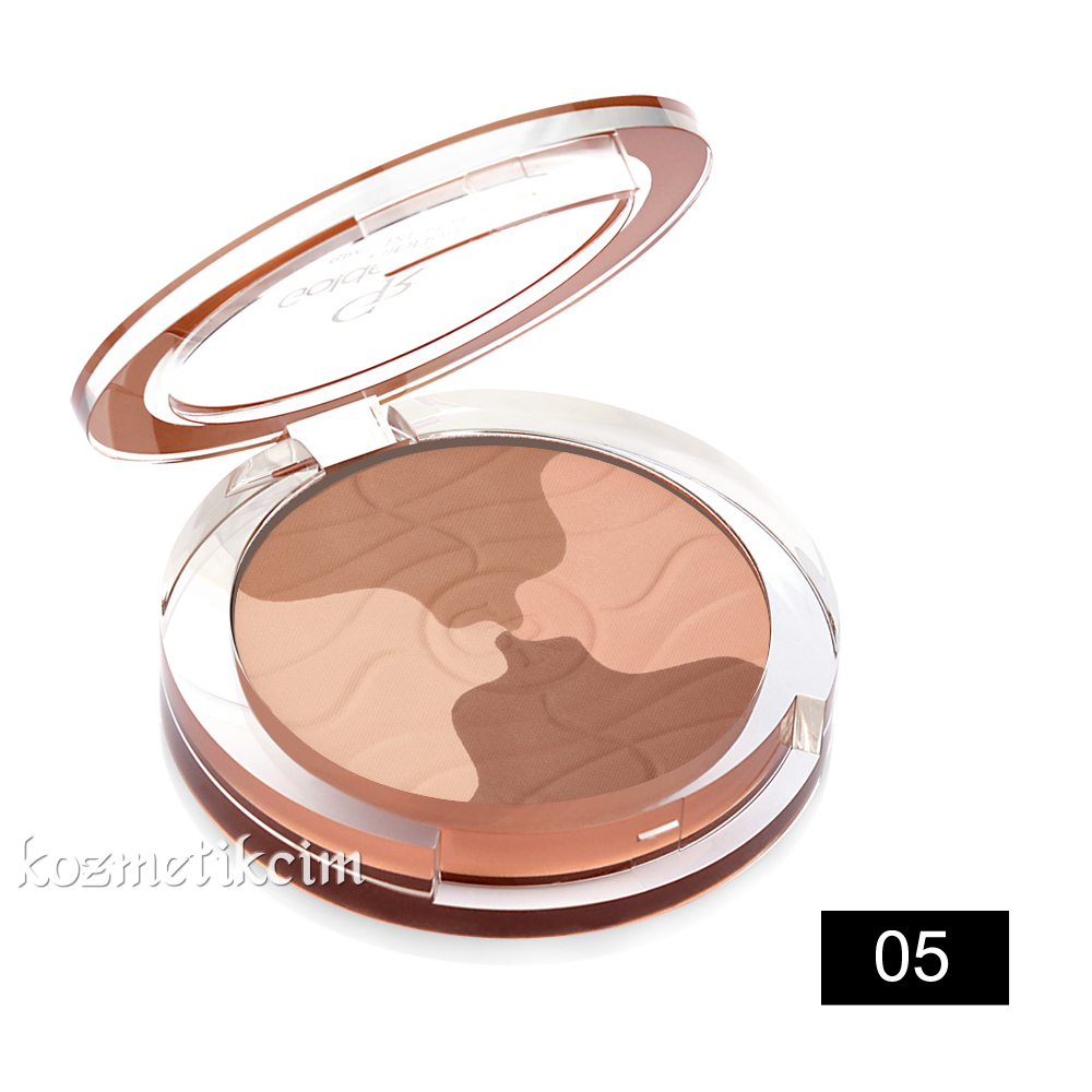 Golden Rose Mineral Bronze Powder Bronzlaştırıcı Pudra 05