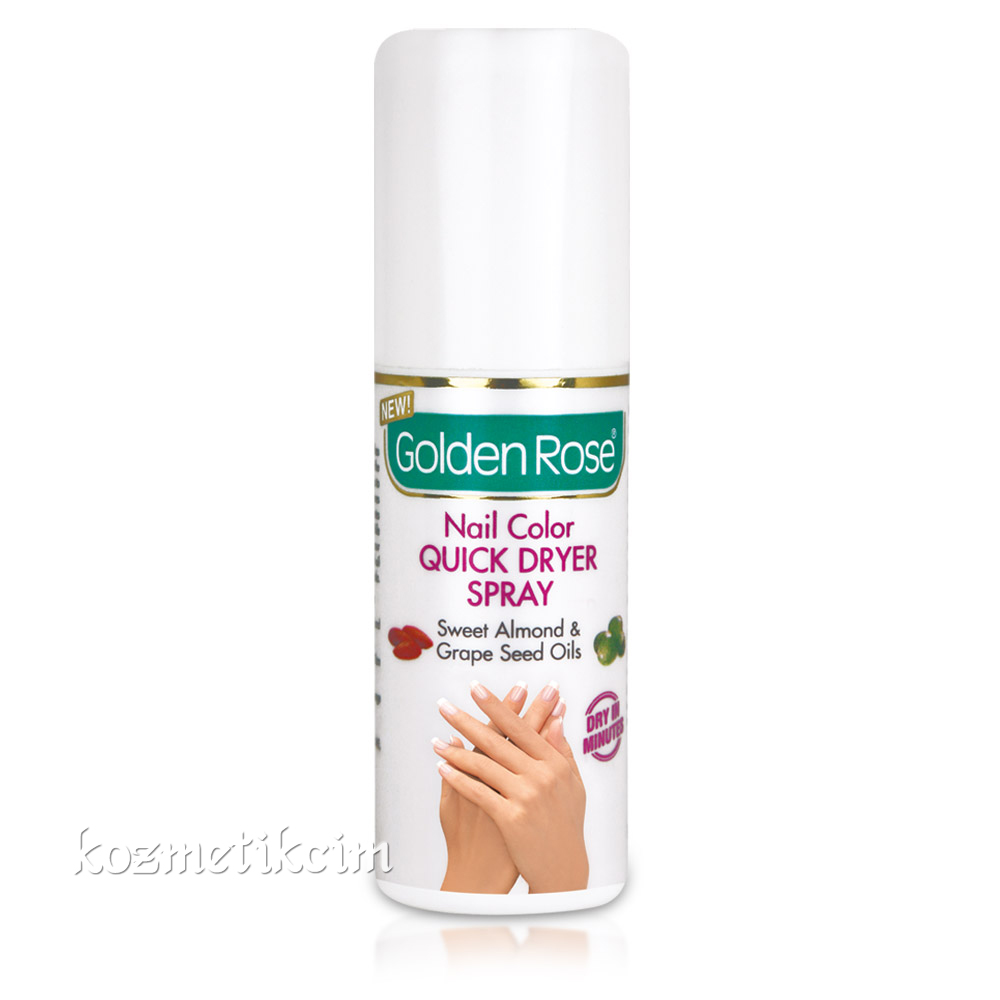 Golden Rose Nail Color Quick Dryer Spray Hızlı Oje Kutucu