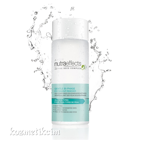 AVON Nutra Effects Çift Fazlı Göz Makyaj Temizleyici - 200 ml