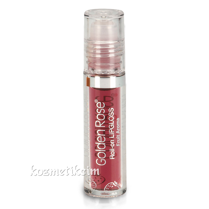 Golden Rose Fruit Roll On Lipgloss Strawberry