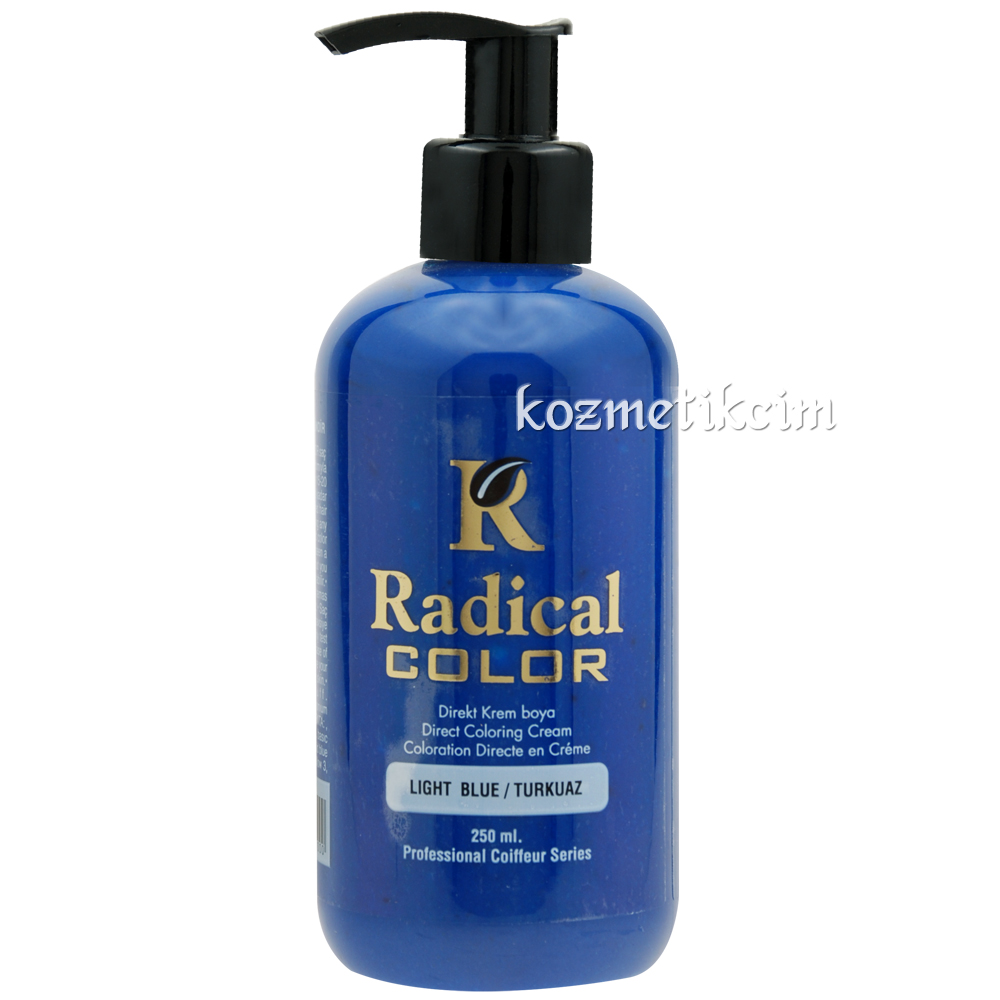 Radical Color Su Bazlı Bakım Yağlı Saç Boyası Turkuaz