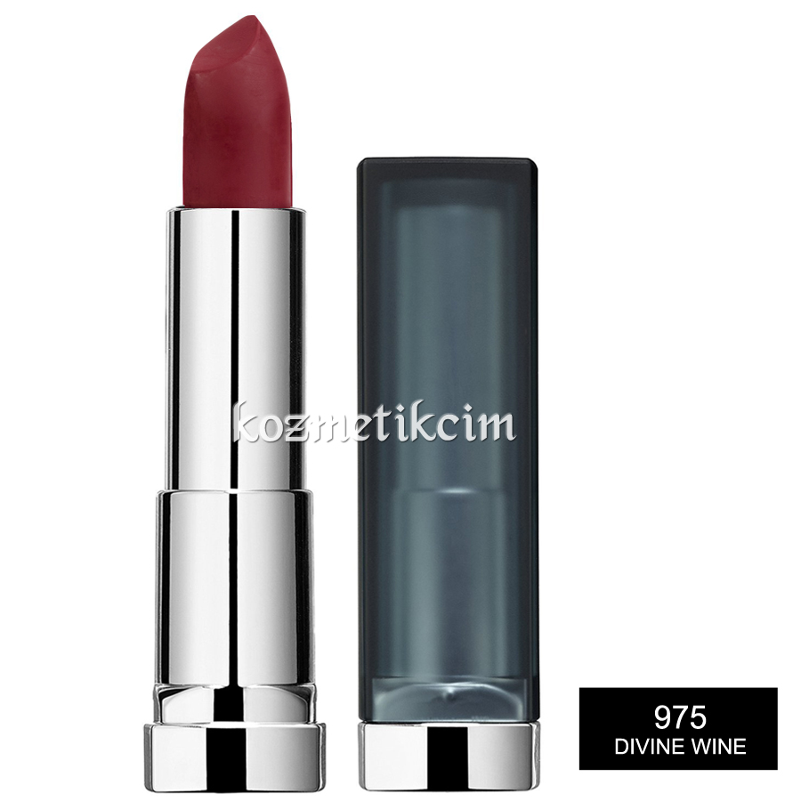 Maybelline Color Sensational Creamy Matte Ruj 975 Divine Wine