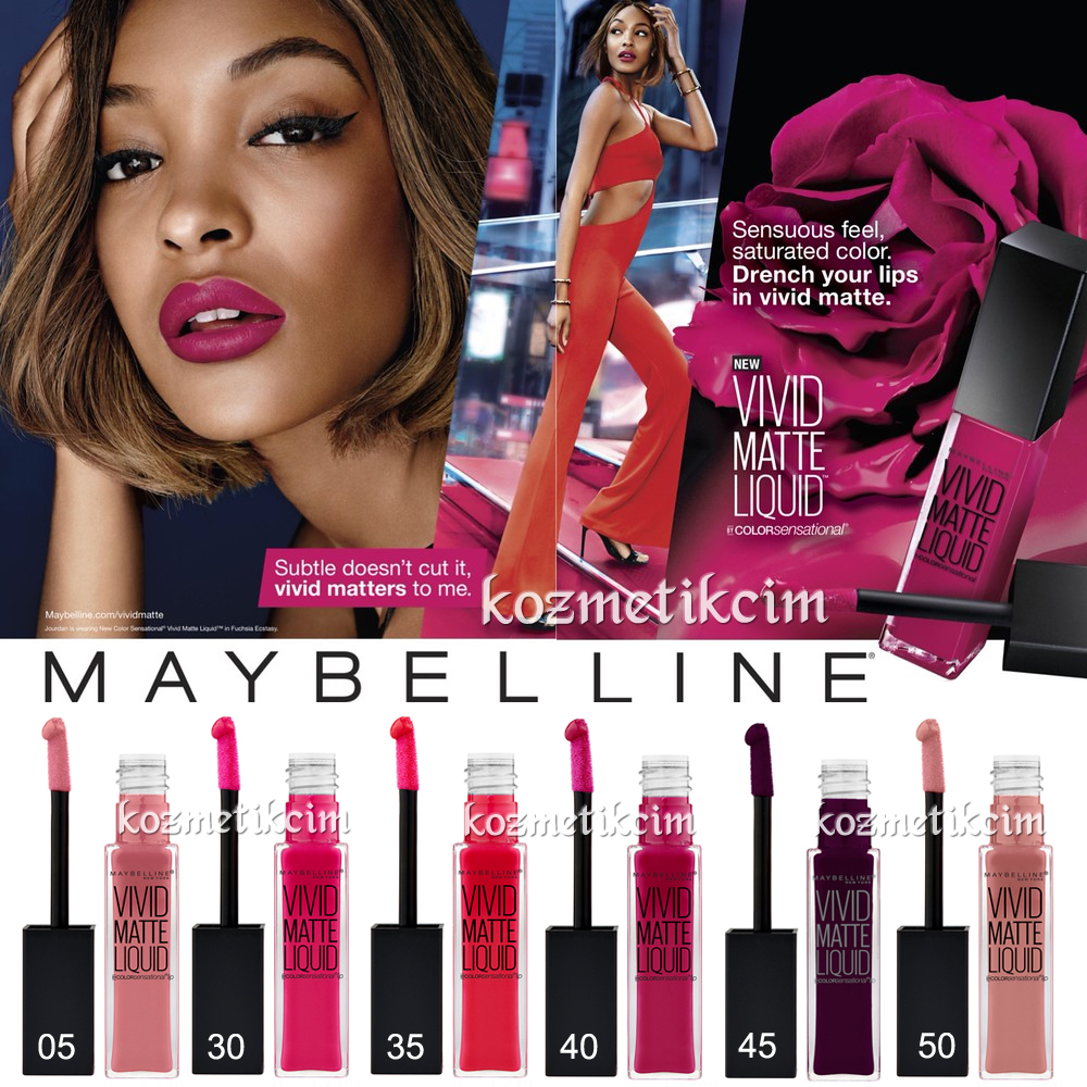 Maybelline Vivid Matte Liquid Ruj