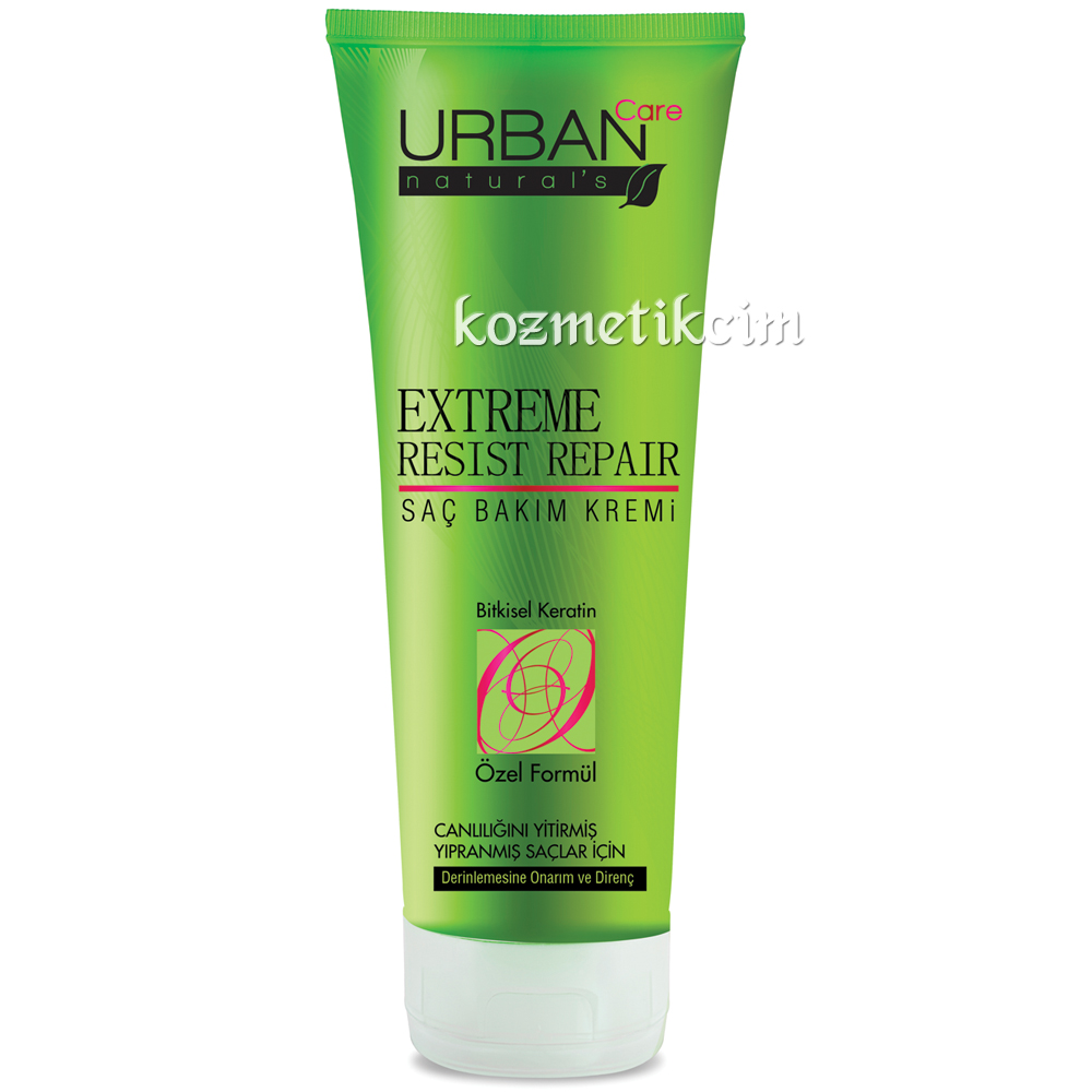 Urban Care Natural's Extreme Resist Repair Canlılığını Yitirmiş, Zayıf ve Yıpranmış Saçlar İçin Saç Kremi