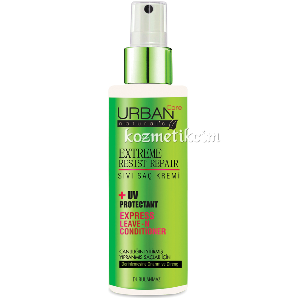 Urban Care Natural's Extreme Resist Repair Canlılığını Yitirmiş, Zayıf ve Yıpranmış Saçlar İçin Sıvı Saç Kremi